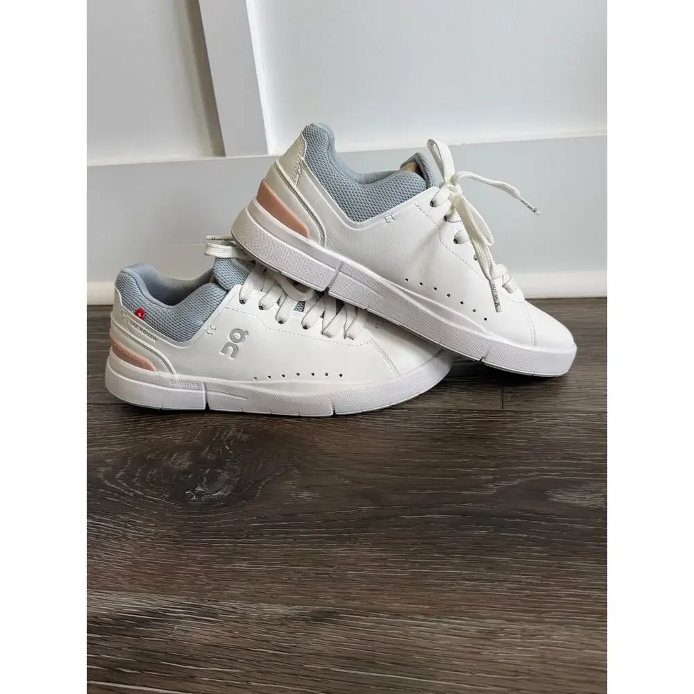 On Running THE ROGER Advantage White Rosehip Women’s Size 7 NIB New